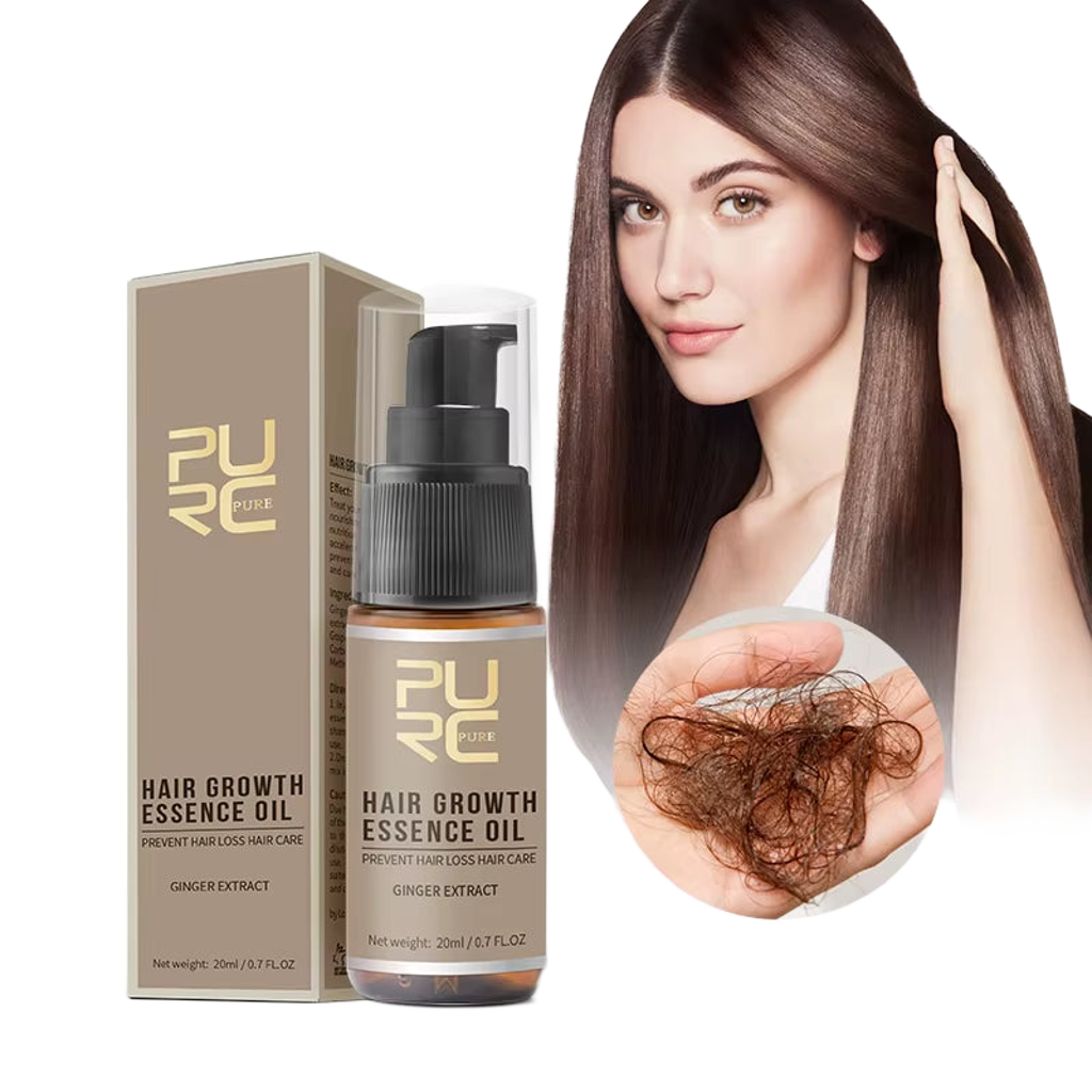 Hair Growth Essential Oil | Anti-Hair Loss | Ginger and Ginseng Extract | 20ml