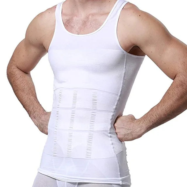 Chaleco Moldeador Hombre – Adelgazante, Control de Barriga y Ceñidor de Cintura