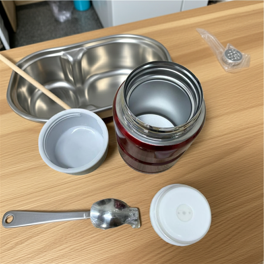 Stainless Steel Spoon Food Thermos