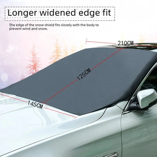 Cubierta Magnética para Parabrisas – Anti-Escarcha y Protector Solar Universal 210x120cm