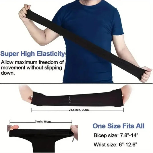 3 pares de fundas de protección solar transpirables, cubiertas de protección UV para brazos, usos para deportes, conducción, escudo de aventuras al aire libre