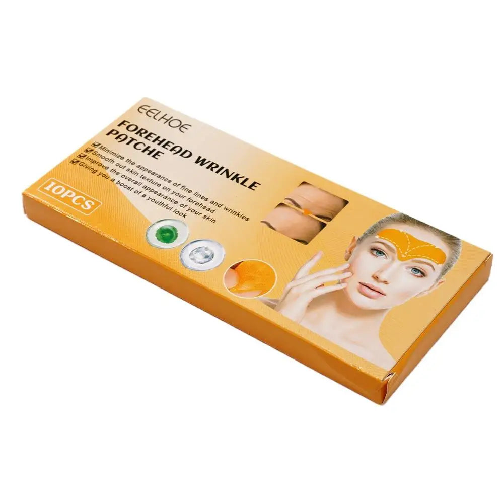 Anti-aging Collagen Gel Patch: 10 Pieces Forehead Line Removal, Firming Mask, Frown Lines, Face Skin Care Stickers