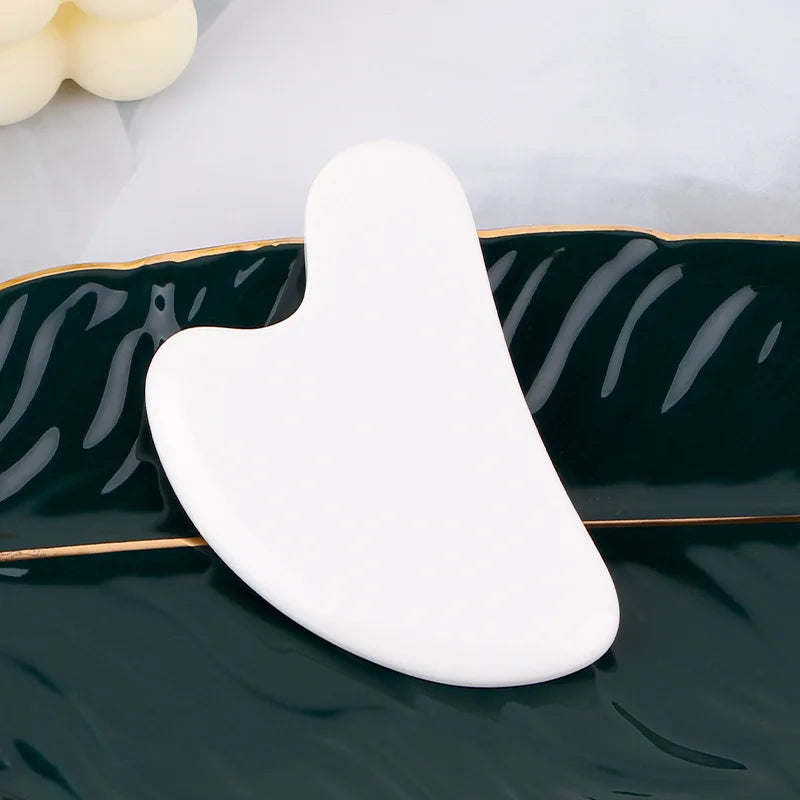 Beautiful Guasha Massage Beeswax Scraping Massage Scraper Face Massager Acupuncture Gua Sha Eye Face Board SPA Massage Tool