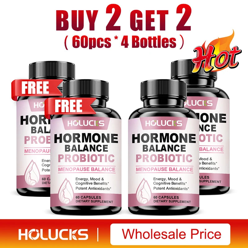 Probiotic for Hormonal Balance, Supports Menopausal Balance, Relieves Fatigue, Mood Swings, Improves Digestion and Metabolism