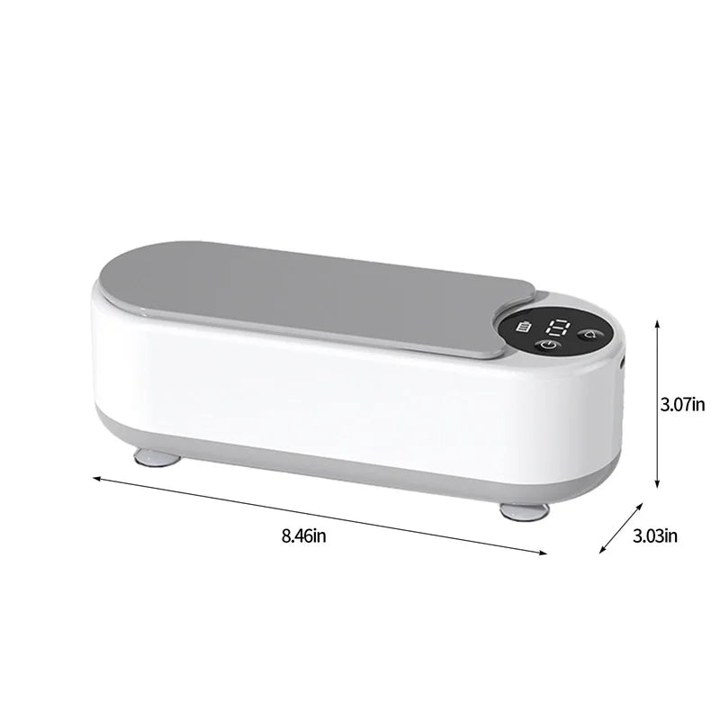 Portable Household Cleaning Machine, 450ml Ultrasonic Cleaner, Jewelry Cleaning Machine for Rings, Glasses, Makeup Brushes