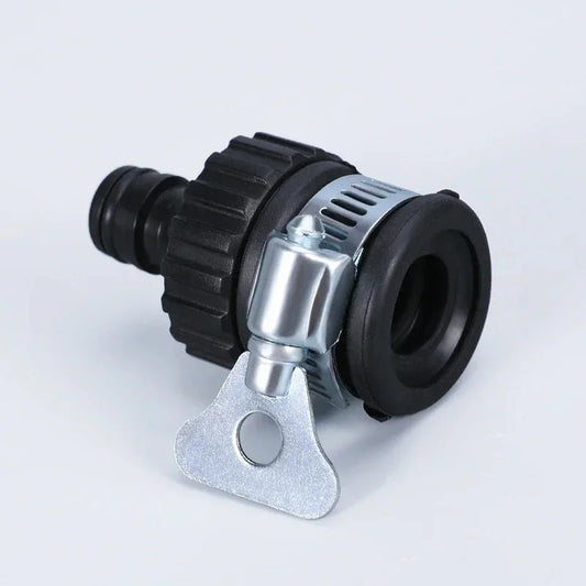 2pcs Durable Universal Water Tap Adapter, Plastic Hose Connector Faucet Quick Connect for Car Wash Garden Irrigation