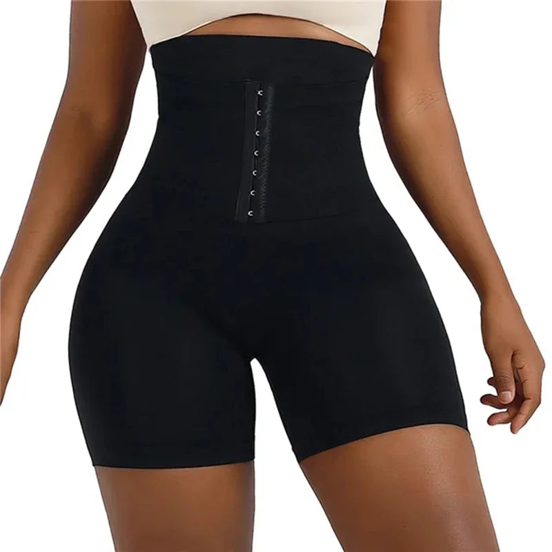 Women's Shapewear Tummy Control Body Shaper Fajas Hook Shorts Butt Lifter High Waist Underwear Slimming Panties