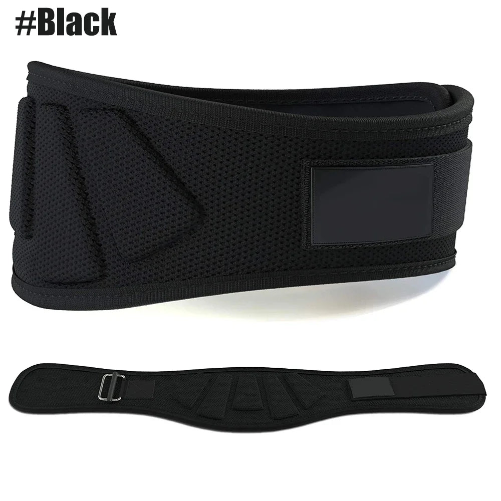Cinturones de Levantamiento de Pesas para Fitness Deportivo, Soporte Lumbar para Entrenamiento en Gimnasio, Powerlifting, Entrenamiento de Fuerza, Sentadillas, Levantamiento de Pesas
