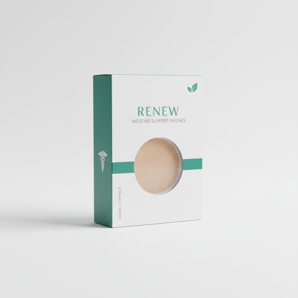Nicotine stop-smoking patch