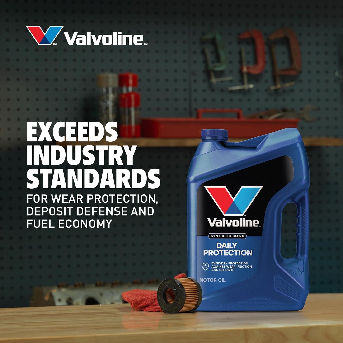 Daily Protection SAE 5W-30 Synthetic Blend Motor Oil 1 QT