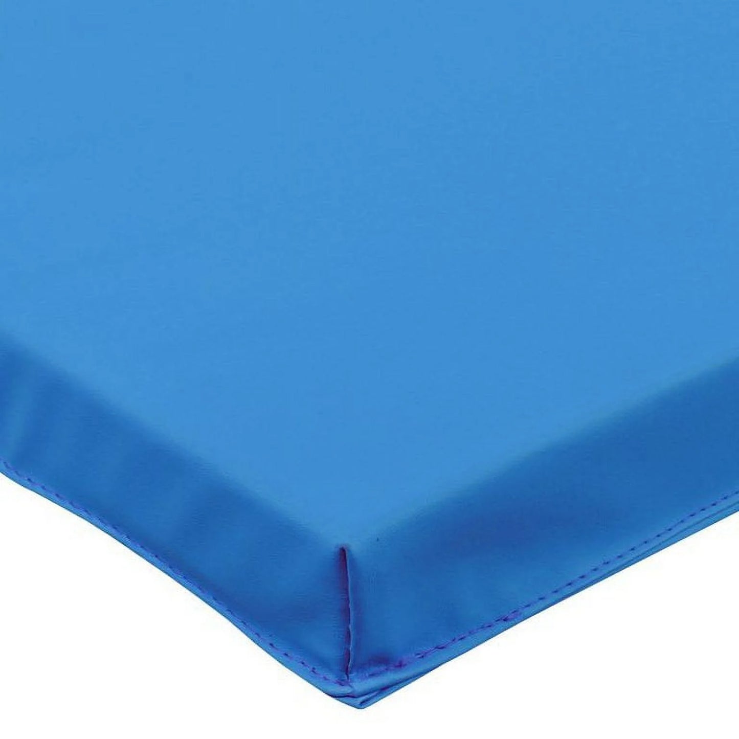 Tapete De Gimnasio Plegable De 6' X 2' Para Ejercicio, Aeróbicos, Yoga, Entrenamiento, Tapetes De Acrobacias Para El Piso Del Gimnasio En Casa Con Asas De Transporte Para Gimnasia, Estiramiento, Artes Marciales-Azul