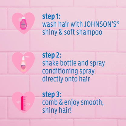 Shampoo Para Niños Brillante Y Suave, Aceite De Argán, 13.6 Fl. Oz