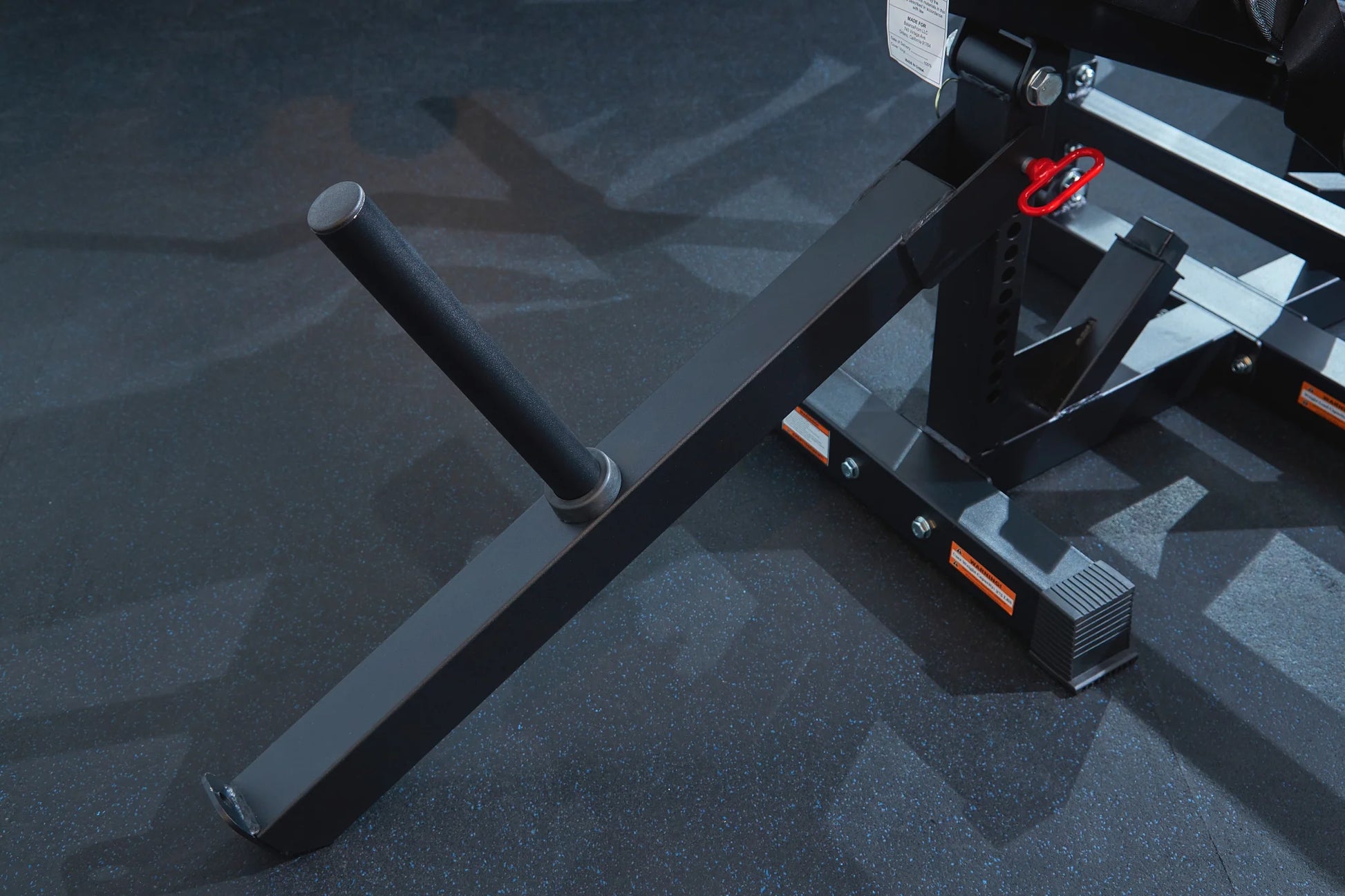 Máquina De Puente Para Glúteos Con Placa Hip Thrust, Negra, Estructura De Acero, 176.37 Lb