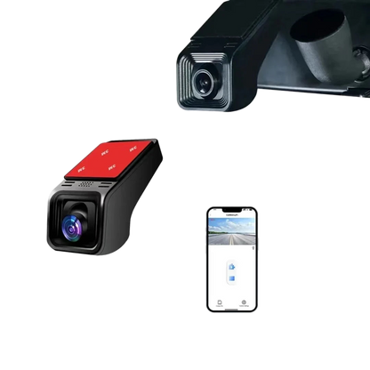 Cámara DVR para Coche WiFi | 4K 2160P / 2K 1600P | Monitor de Estacionamiento 24H | Control por App