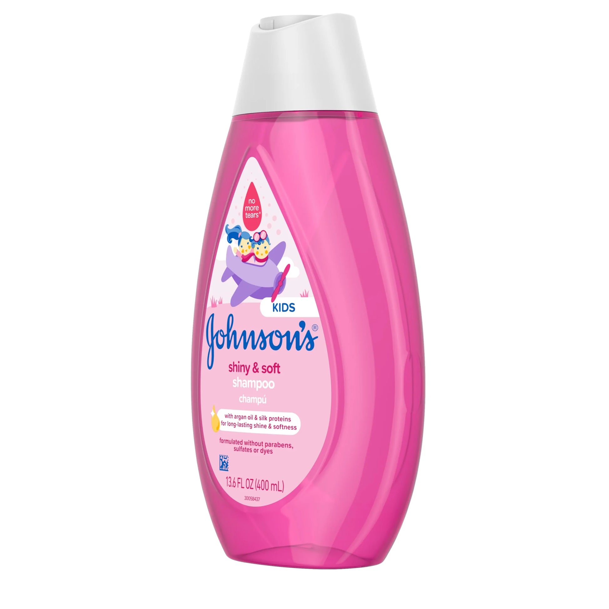 Shampoo Para Niños Brillante Y Suave, Aceite De Argán, 13.6 Fl. Oz