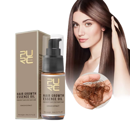Hair Growth Essential Oil | Anti-Hair Loss | Ginger and Ginseng Extract | 20ml