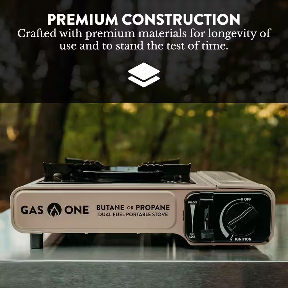 Propane and Butane Dual Fuel Portable Stove