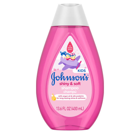 Shampoo Para Niños Brillante Y Suave, Aceite De Argán, 13.6 Fl. Oz