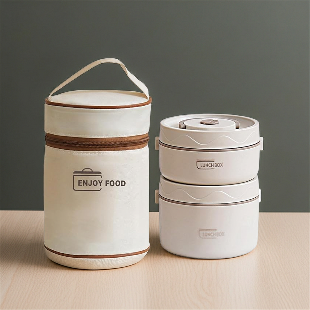 2-in-1 Lunch Box Food