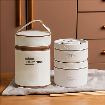 2-in-1 Lunch Box Food