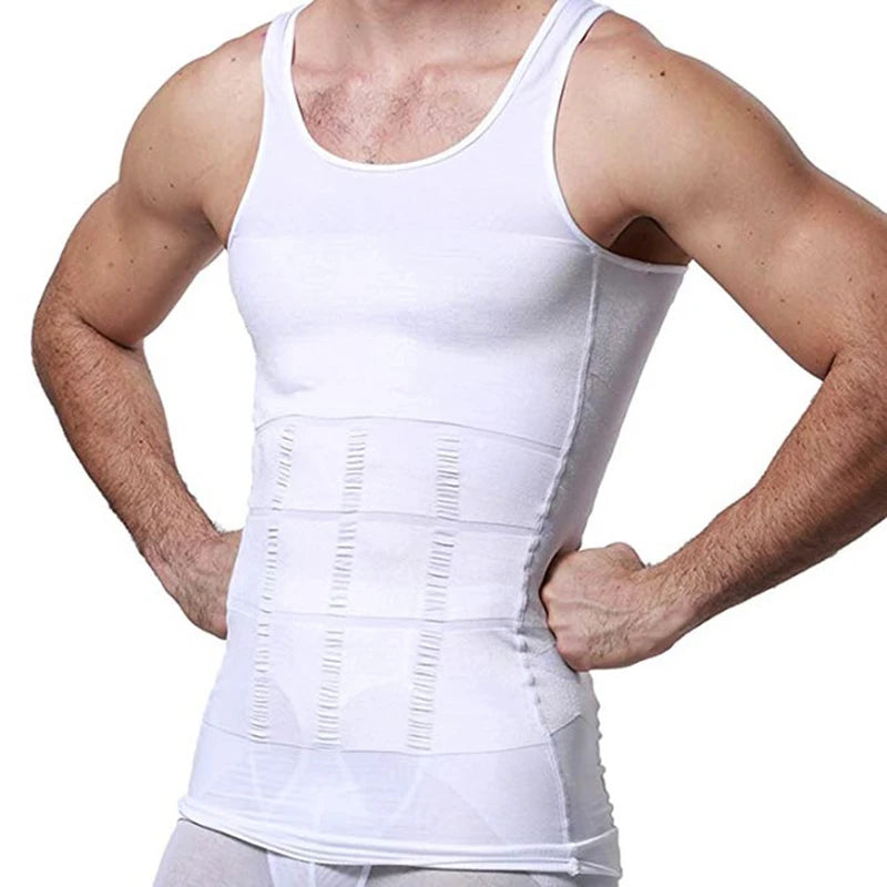 Chaleco Moldeador Hombre – Adelgazante, Control de Barriga y Ceñidor de Cintura