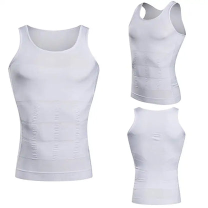 Chaleco Moldeador Hombre – Adelgazante, Control de Barriga y Ceñidor de Cintura