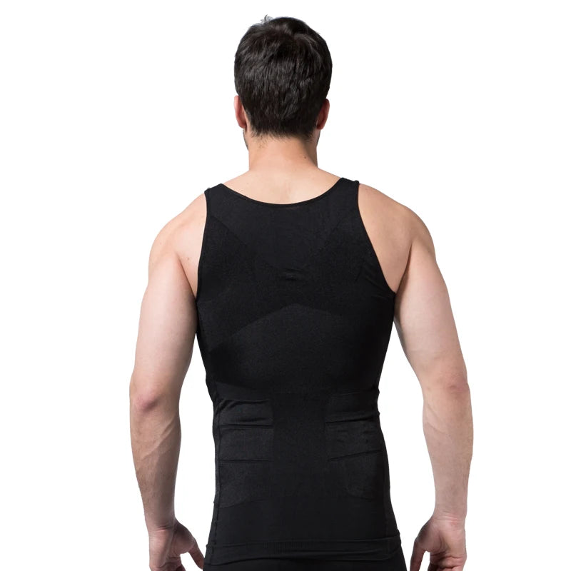 Chaleco Moldeador Hombre – Adelgazante, Control de Barriga y Ceñidor de Cintura