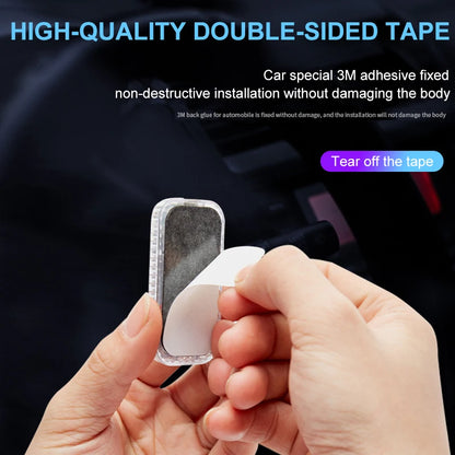 Tactile LED light, Mini Wireless Car Interior Lighting, Auto Roof Reading Lamp, Door Storage Box, Footwell, Trunk, USB Charging