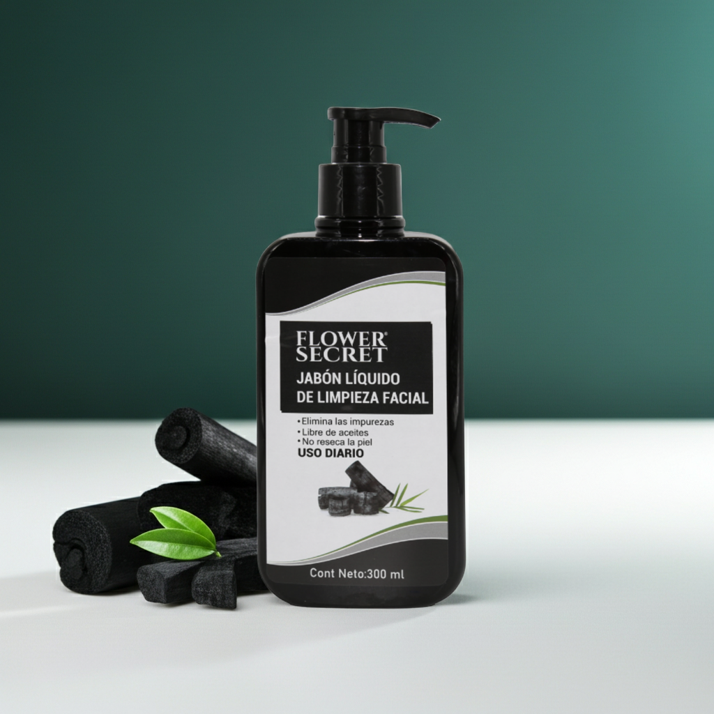 LIQUID FACIAL CLEANSING SOAP CARBON