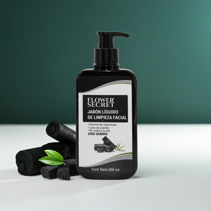 LIQUID FACIAL CLEANSING SOAP CARBON