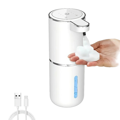 Dispensador Automatico de Jabon Espuma y Liquido – Sin Contacto, Sensor Infrarrojo, Recargable USB