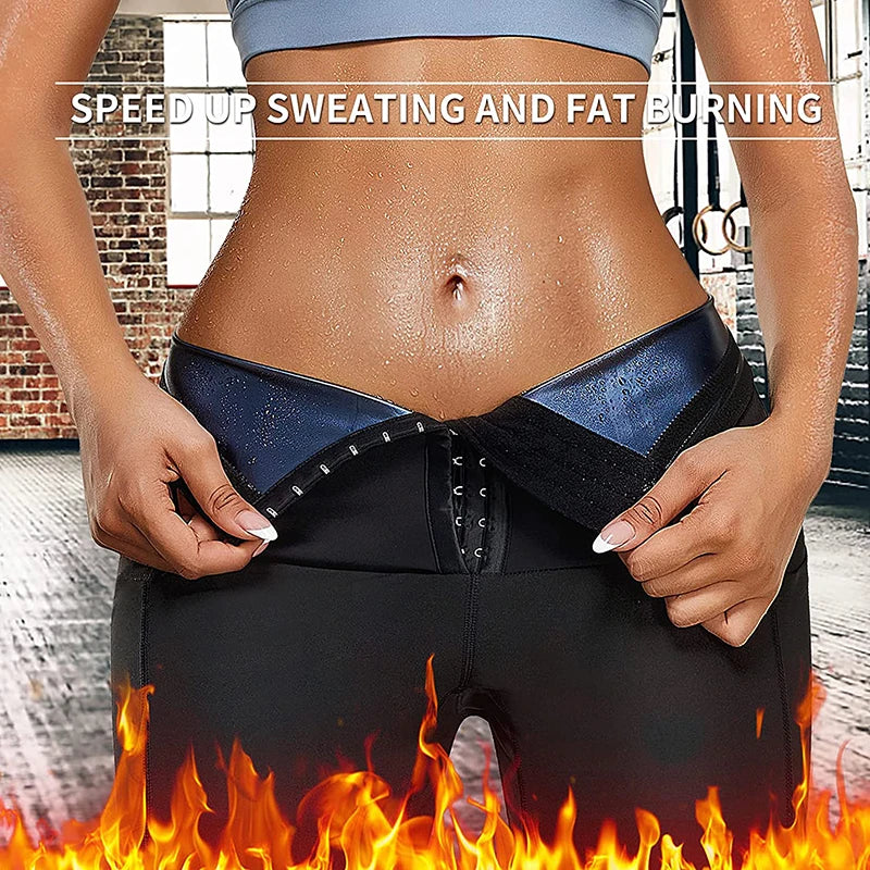 MISSMOLY Sweat Sauna Briefs Body Shaper Shorts Slimming Shapewear for Weight Loss Waist Trainer Tummy Control Thermal Leggings