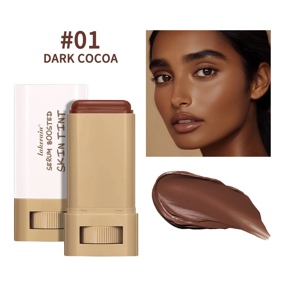 Base en Barra Bálsamo 6 Colores – Alta Cobertura, Hidratante con 7 Ingredientes Activos 18g