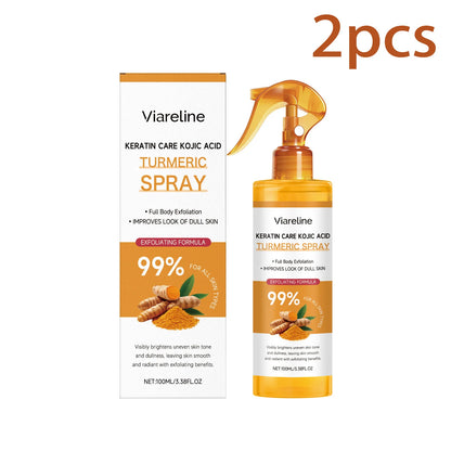 Spray Exfoliante Kójico con Cúrcuma | Cuidado Corporal