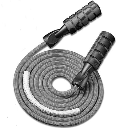 Cuerda para saltar, Crossfit, boxeo, cuerda para saltar pesada, asas de agarre de espuma para entrenamiento físico, entrenamiento de fuerza de resistencia