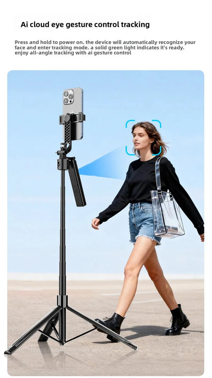 Gimbal para Teléfono con IA | Trípode Bluetooth