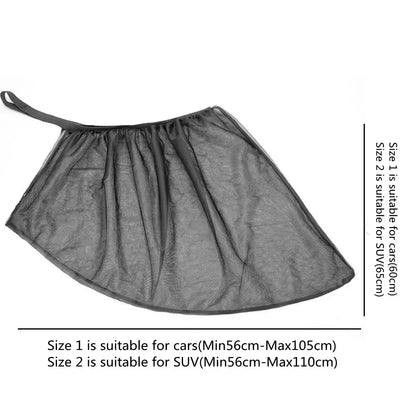 Parasol para Ventana de Auto | Mosquitera UV Premium | Set de 2 o 4 Uds. para Sedán y SUV
