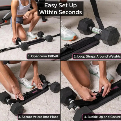Cinturón de Entrenamiento de Cintura con Peso