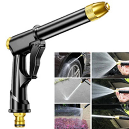High-pressure water gun for car washing, garden hose nozzle, sprinkler, foam pot, quick connector for water tap, 1/3/5 pieces.