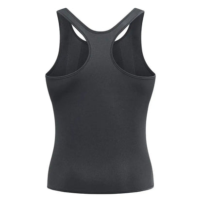 Men's Abdomen Reducer, Body Shaper, Sweat Promoter, Sauna Vest, Waist Trainer for Fitness, Tummy Slimming Shapewear, Fat Burner Tank Top