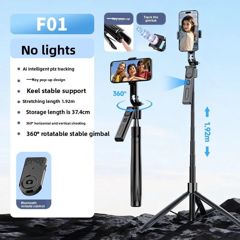 Gimbal para Teléfono con IA | Trípode Bluetooth