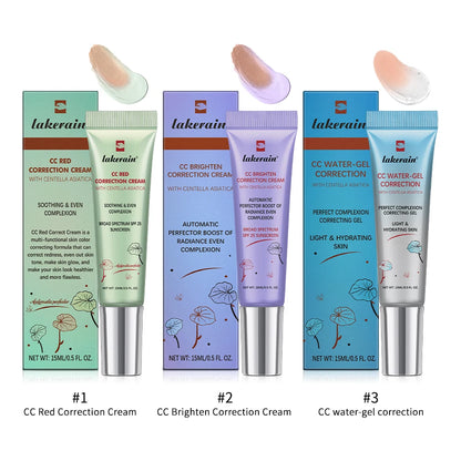 Crema CC Coreana con Centella Asiática – Base Líquida que Cambia de Color 15ml