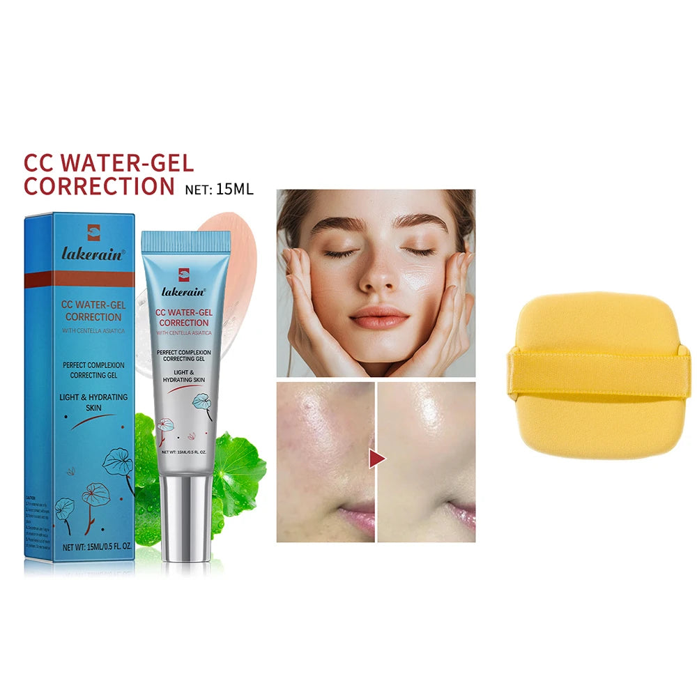 Crema CC Coreana con Centella Asiática – Base Líquida que Cambia de Color 15ml