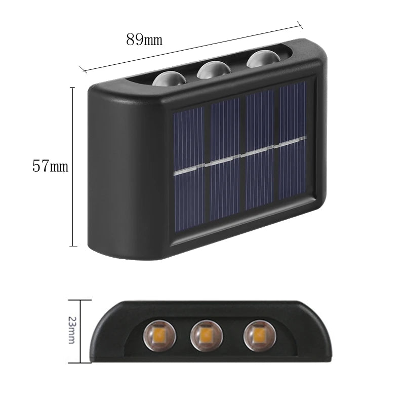 Outdoor Solar LED Light, Solar Lighting Sensor Lamp, Street Lights, Outdoor Garden Decoration, Garland, Waterproof Solar Collector
