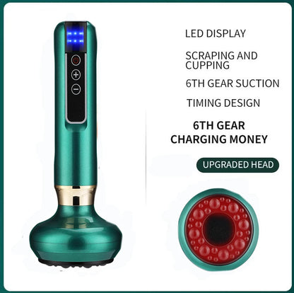 Smart Suction Medical Cupping Set, Beauty Massager, Glass Jars, Anti-Cellulite Cupping, Vacuum Slimming Guasha Massage