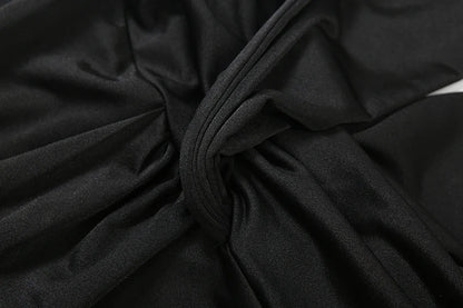 Strange Cat Patchwork Halter Romper Women Sleeveless Ribbon Elastic Backless Workout Activewear Midnight Activity Skinny Jumpsuits