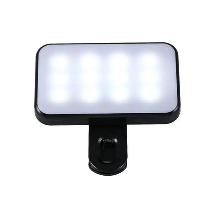 Mini Portable Selfie Fill Light, Rechargeable, 3 Adjustable Brightness Modes, Mobile Phone Clip, Makeup, Computer Fill Light