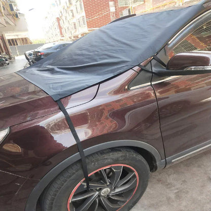 Magnetic absorption storage bag for car, waterproof sunshade, sun protector, Universal fit, front row, all models