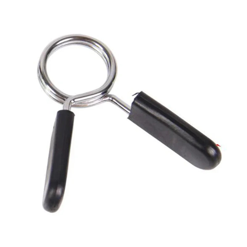 1 pieza 24/25/28/30mm abrazadera de barra Clips de cuello de resorte peso de gimnasio bloqueo de mancuernas Kit de elevación estándar bloqueo de barra