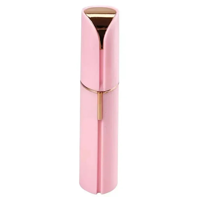 Depiladora eléctrica portátil en forma de lápiz labial para mujer, depilación Facial indolora y efectiva, herramienta de afeitadora para el hogar